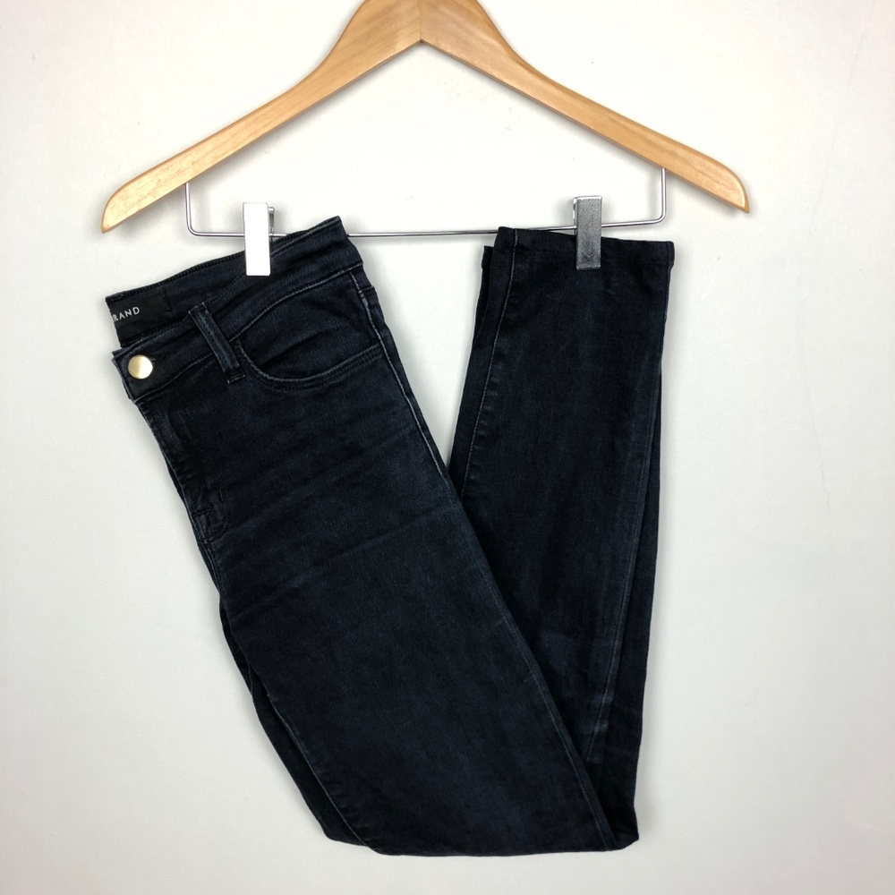 J Brand Stacked Bluebird Skinny Jeans - 27" INSEAM